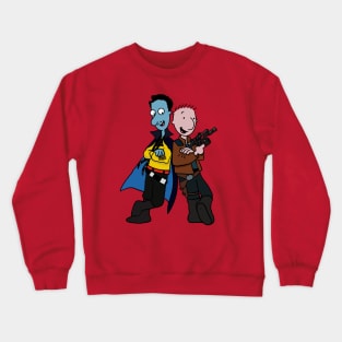 Name a better duo Crewneck Sweatshirt